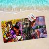 Toalla de Playa de Microfibra Absorbente de Secado Rápido Suave para Yoga Natación Resort Montañismo J-JojoS A-Aventura B-Bizarra