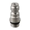 Stainless Steel 8mm Quick Disconnect Adapter M8 Male Thread 4000 PSI for Air Tools Leak-Proof High Pressure Hose Fittings