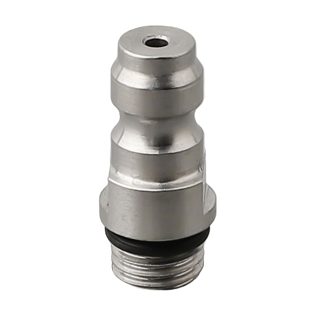 Stainless Steel 8mm Quick Disconnect Adapter M8 Male Thread 4000 PSI for Air Tools Leak-Proof High Pressure Hose Fittings
