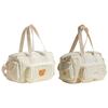 Quilted Diaper Bag Tote Multifunction Baby Diaper Bag with Shoulder Strap Storage Bag for Boys & Girls