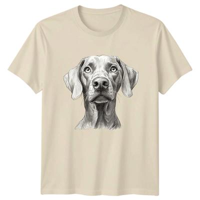Dogs Animal Dog Pet Canine Puppy Natural Colour Unisex Adult T-Shirt Gift Tee