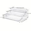 Perfume Shelf Acrylic Cosmetics Storage Box High-end Nail Polish Step Display Product Display Rack Makeup Organizer Box Cosmetics Storage Organizer