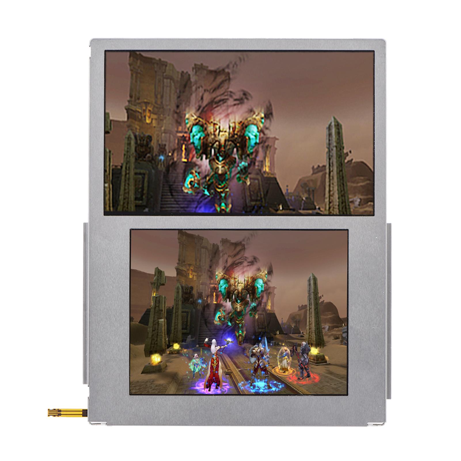 

Replacement Top & Bottom LCD Display Screen Repair Part for 2DS