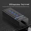 USB 3.0 4-Port Multi-Function Hub Adapter