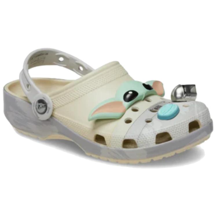 Star Wars x Crocs Classic Clog Grogu Baskets Unisexe Crème Os 209482-2Y2