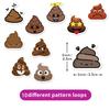 500 STuks Cartoon Kwaadaardige Leuke Poep Rol Sticker Klein Patroon DIY Bagage Skateboard Waterbeker Motorfiets Stickers