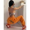 American Style Sweet and Spicy Style Loose Casual Personality Hip Hop Hip-hop Sports Ankle-tied Bloomers Women Harem Pants Trousers