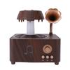 Rotating Water Droplet Aromatherapy Diffuser Bluetooth Vintage Raindrop Humidifier with White Noise Remote Control for