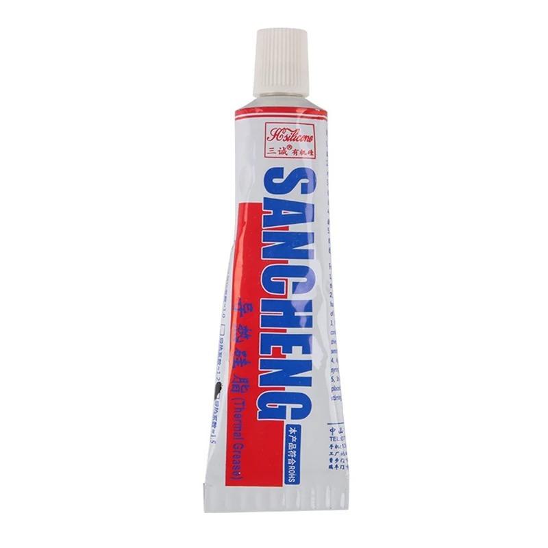 Tub de grăsime siliconică cu conductivitate ridicată Silicon termoizolant 1,7 Fl Oz Izolație, rezistent la temperaturi înalte WWO66