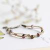 Ethnic Style Colorful Fashion Ceramic Bracelet Simple Vintage Handmade Woven Adjustable Bracelet Jewelry Accessories Gifts