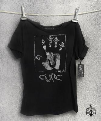 The Cure T-Shirt, 100% gekämmte Baumwolle, Fair Wear Approved - Unisex Damen T-Shirt Unisex T-Shirt