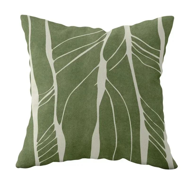 Home Decor Geometric & Floral Patterned Decorative Cushions Pattern Cushion Cover Suitable for Sofa Bedroom Car Pillow Cover