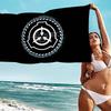 Popular Scp F-Foundation Game Foundation Beach Swimming Towel Soft Absorbent Washcloth Children's Gifts For Travel Camping Gym