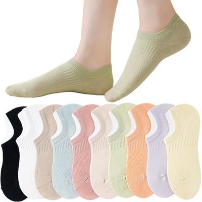Spring and Autumn Is More Cotton Socks for 10 Pair [DsHome] Women's Socks, [Mesh Breathable] Non-removable Women, Socks, Women's, Cute, Non-Slip,