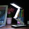 Foldable Desk Lamp Portable Compact Reading Lamp Usb/ Battery Powered Desk Light Touch Switch Control Dimming Eye Care Book Lamp