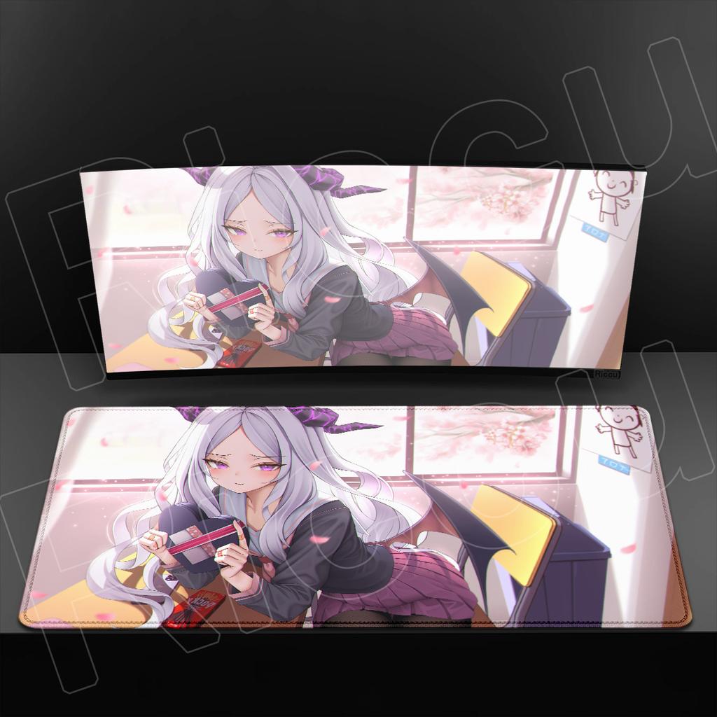 Mousepad Anime Sorasaki Hina Cute Desktop Carpet Xxl Laptop Blue Archive ESport Game Keyboard Mat Cartoon Pc Rubber Accessories