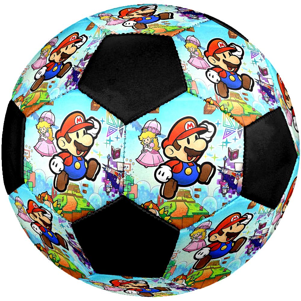Mario Theme Size 5 Soccer Ball, Suitable for Both Indoor and Outdoor Matches, a Gift Suitable for Everyone.