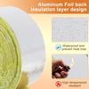 Foiled Fiberglass Pipe Insulation Wrap Tape Fireproof Self Adhesive Protection Insulation Roll Self-adhesive Pipes Tapes Sleeve