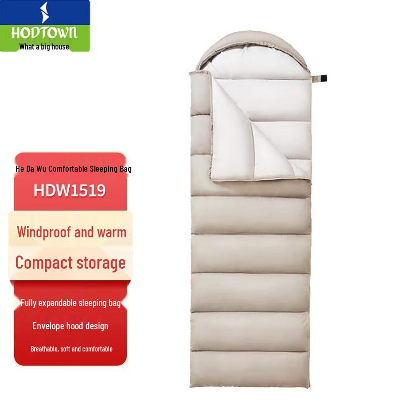 Hodtown Thickened Warm Camping Cotton Sleeping Bag