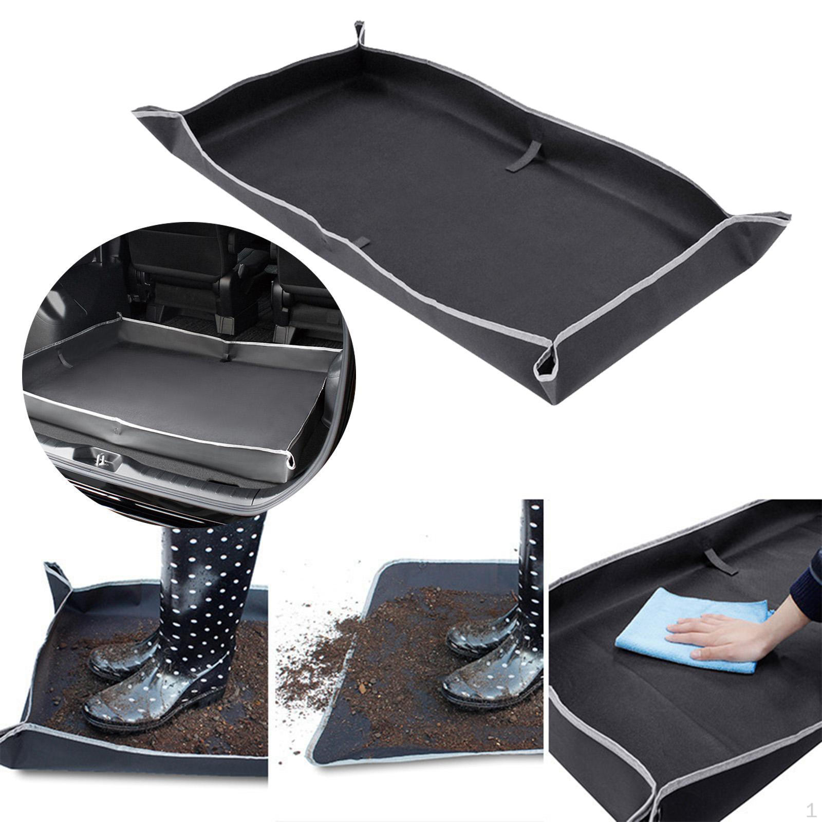 

Аксессуары для коврика в багажник автомобиля Водонепроницаемый Сверхпрочный Сменный Задний Поддон Автомобильная Подкладка S