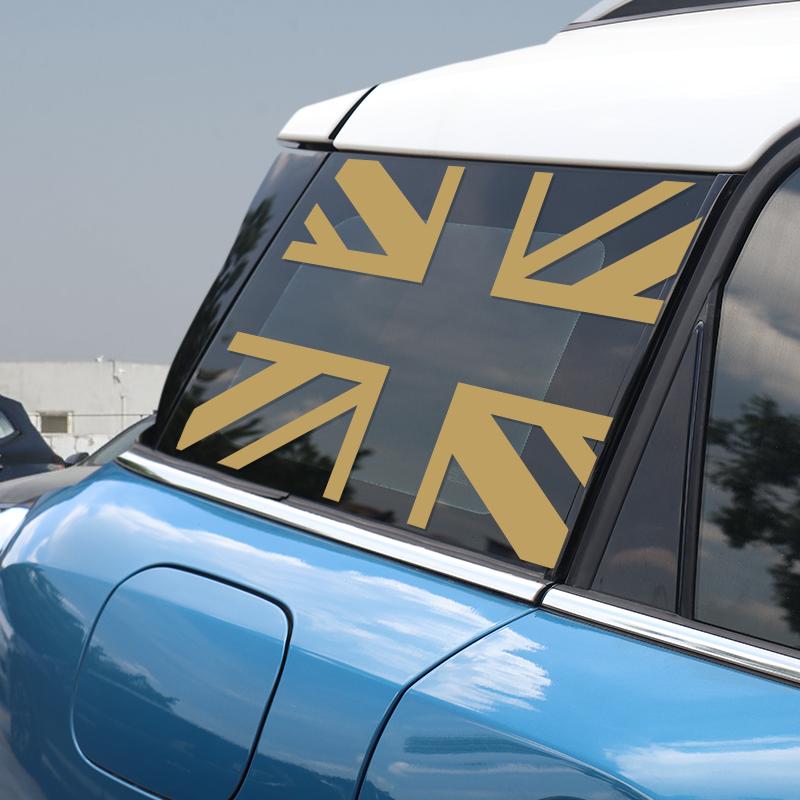 Union Jack Car Side Window Sticker For Mini Cooper R56 R60 F56 F54 F55 F60 F65 F66 U25 J01 J05 General Car Styling Accessories