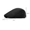 Autumn Winter Leather Warm Beret Men's British Retro Progressive Cap Newsboy Cap