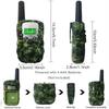 Kids Walkie Talkies Portable 2 Way Radios for Children Outdoor Communication Fun Educational Toy Gifts