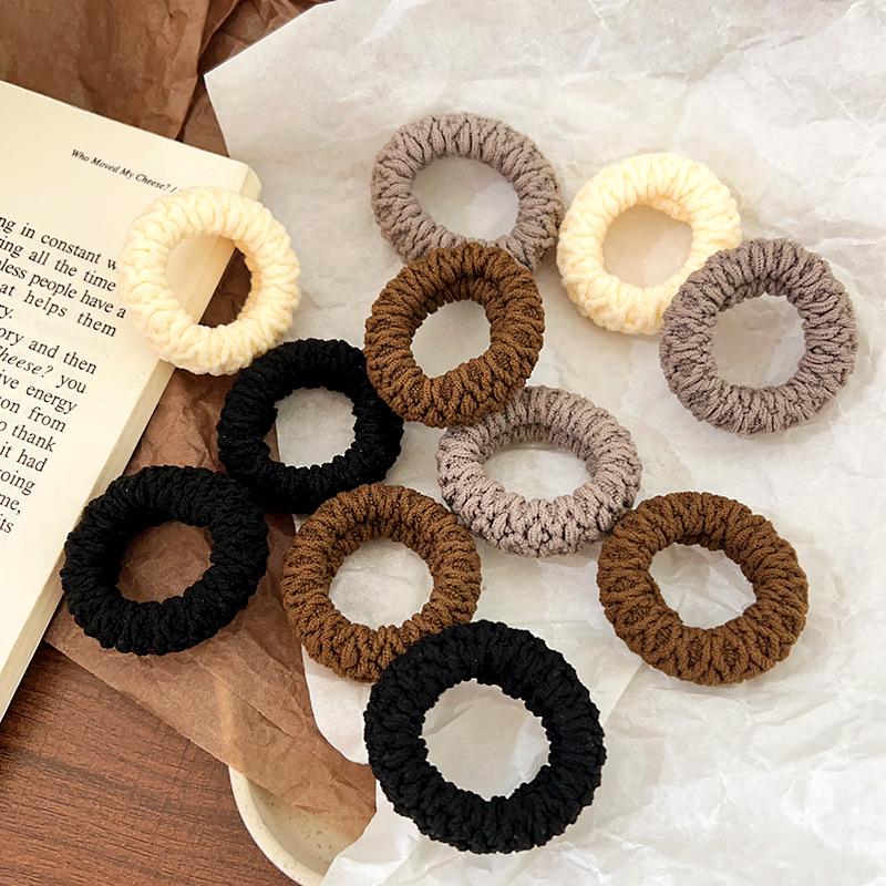 

Korean Style Upgraded Hair Tie: Durable, High Elasticity Hair Rope for Fashionable, Damage-Free Ponytails