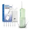 ANNOKSF Oral Irrigator Jet 200ml 6 Replacement Mini Portable Water 4 IPX7 USB Travel Home with Storage Pouch Washer, Tank, Nozzles, Cordless,
