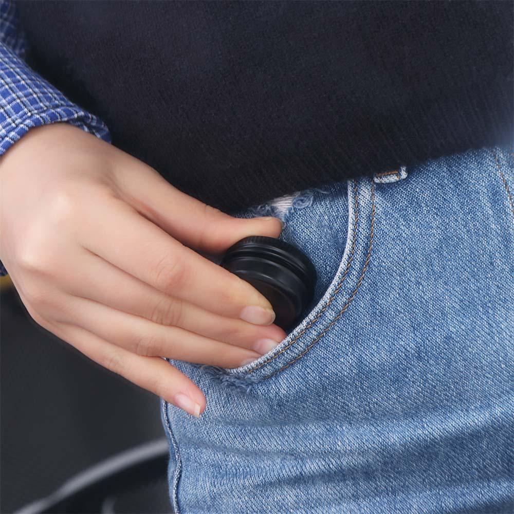 Light-proof Black Pill Box Not Rust Pill Packing Box Modern Mini Medicine Box  Organizer