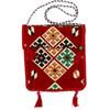 Messenger Bag, Boho Red Kilim