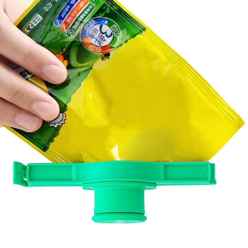Seasoning Sealing Clip Dustproof Waterproof Snack Bag Sealing Clip With Lid for Coffee Bags Snack