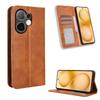 For vivo V60 5G Leather Case Wallet Stand Retro Texture Phone Cover