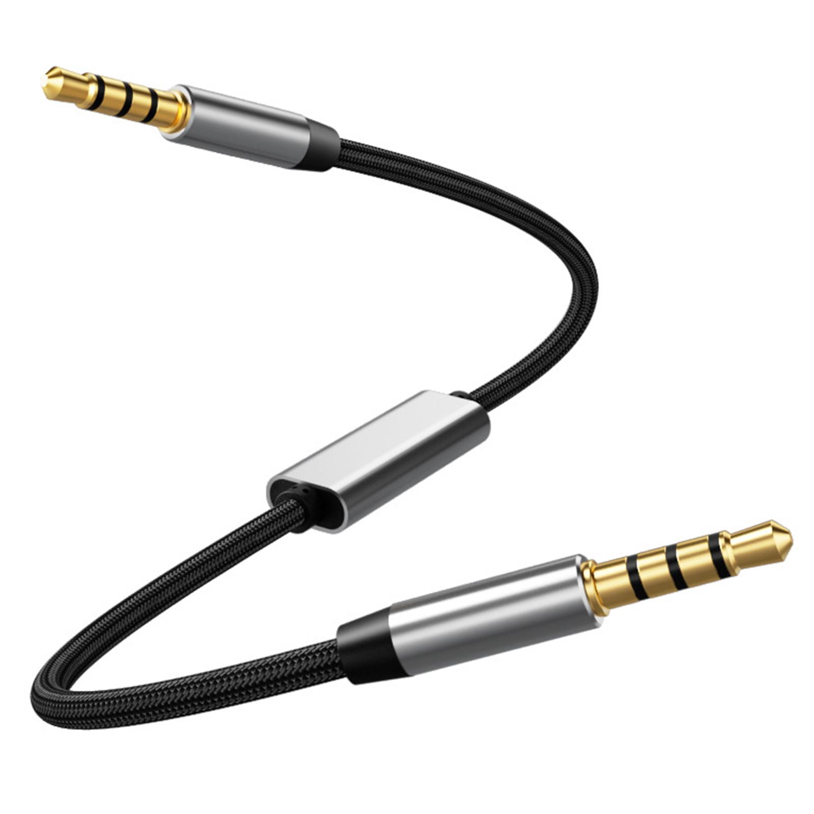 

3,5 мм штекер-штекер аудиокабель удлинитель стерео AUX кабель провод для 3,5 мм наушников планшетов динамиков телефонов