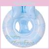 Ins Child Swim Ring Butterfly Bow Seat Thickened Inflatable Swim Ring With Handle Baby Toddler Sitting Ring