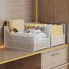 Stackable Closet Organizer Shelf Divider, Wardrobe Storage Rack, Bedroom, Kitchen, MultiFunctional