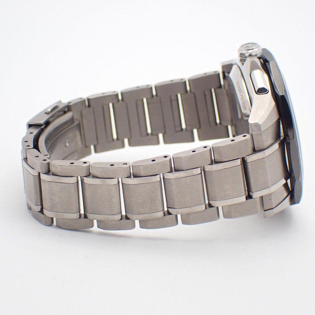 Used Casio Oceanus Bluetooth Equipped GPS Hybrid Radio Solar Men's Watch Titanium Black Dial OCW-G2000G-1AJF [Ioki Shouten]