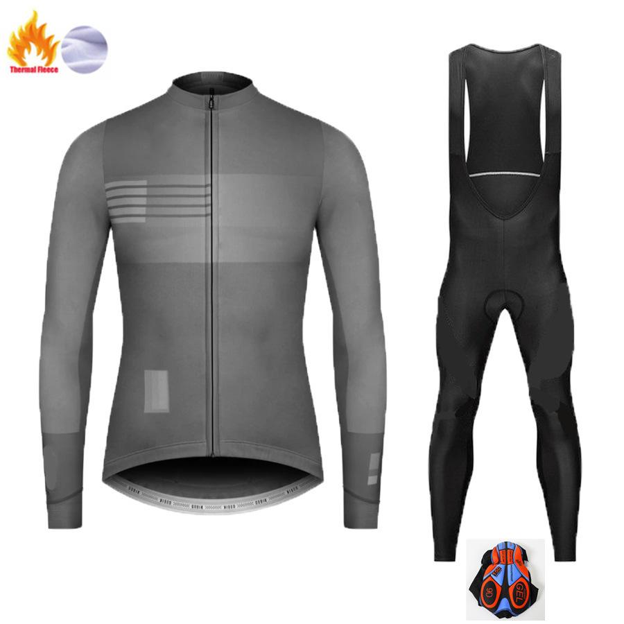 Cycling Clothing Autumn and Winter Long-sleeved Velvet Warm Road Men's Team Tour De France Cycling Clothing 2026 Winter Cycling Clothing Set