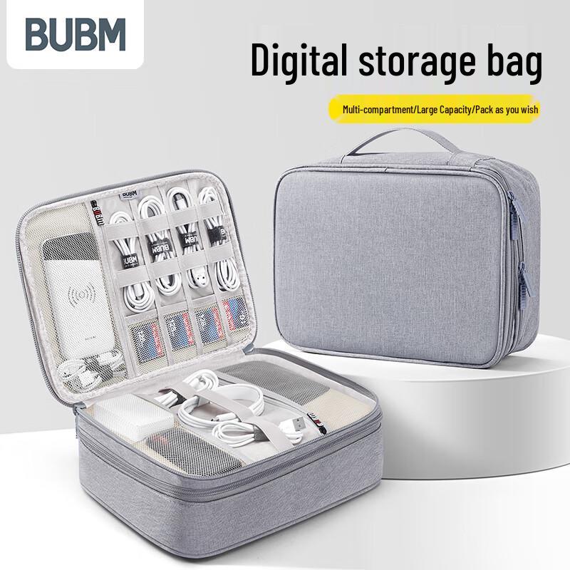 BUBM Portable Electronic Gadget Organizer Bag