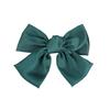 Sweet Women Girls Solid Color Large Bowknot Hairpin Hair Clip Headwear Accessory