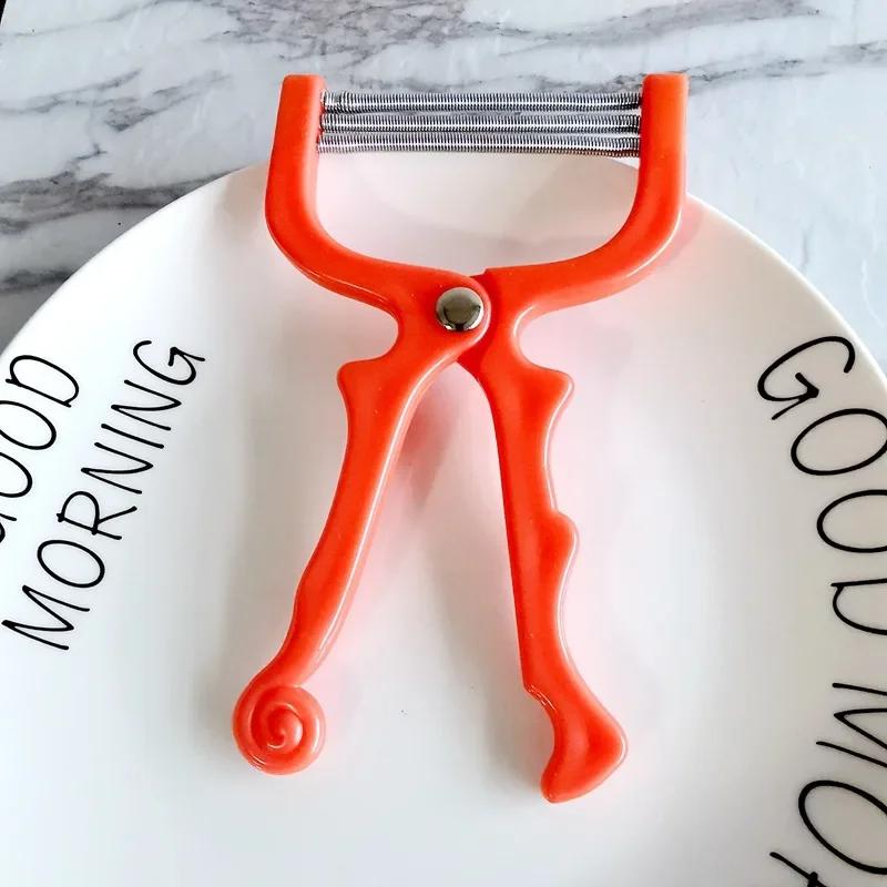 Îngrijire Facială Epilator Sigur Portabil cu Role cu Arcuri Femei Păr Mustață Epilare Frumusețe Curățare Reutilizabil Instrument Depilare