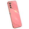 XINLI TPU Phone Cover for Samsung Galaxy A03s (164.2 X 75.9 X 9.1mm),Electroplating Anti-shock Mobile Phone Case