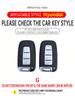 Hyundai Key Cover for Tucson, Sonata, Reina, Elantra, Ix25, Festa, and Ix35