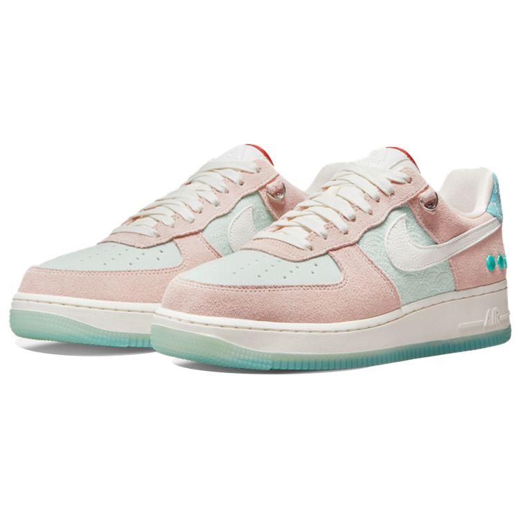 Nike Air Force 1 07 LX Shapeless, Formless and Limitless Women Sneakers Pink Seafoam Sail DQ5361-011