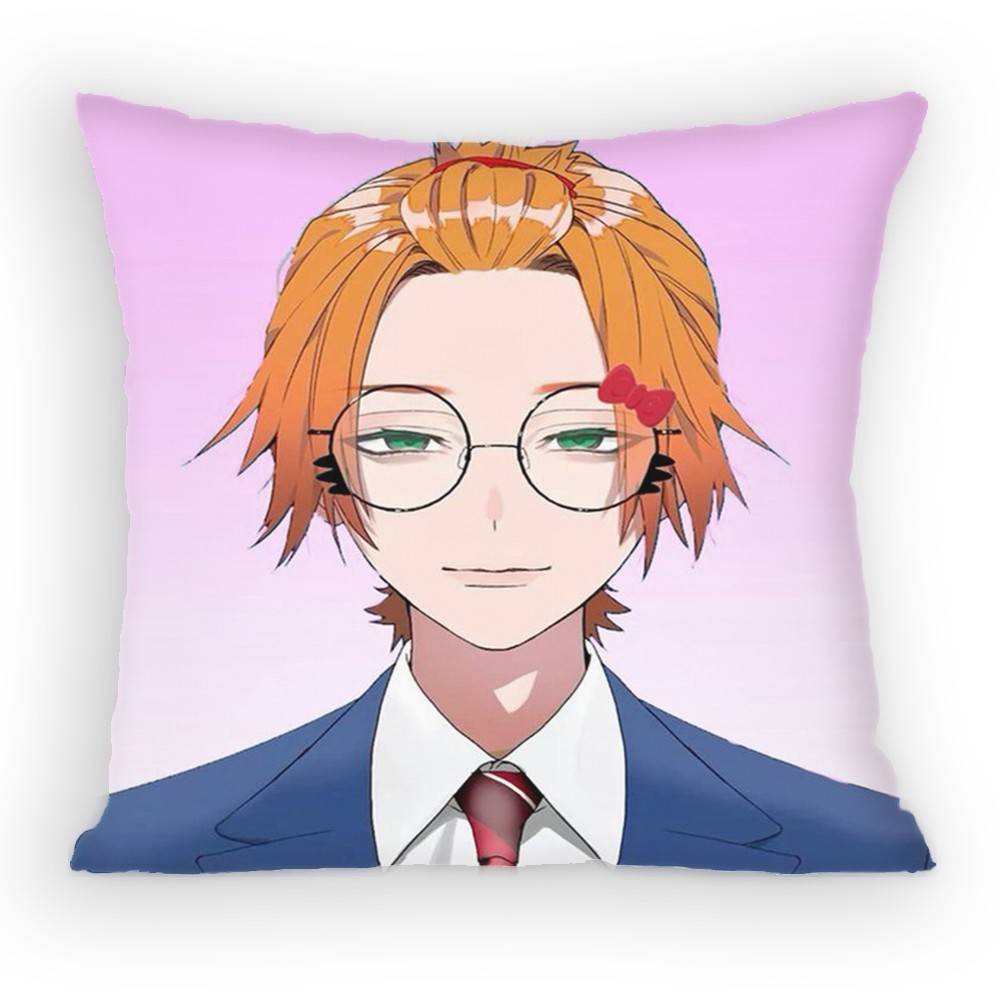 Phantom Busters Eugene Korekishi Pillow Case Anti-Dustmite Pillowcase Invisible Zipper Silky Sofa Cushion Cover For Bedroom