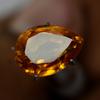 Excellent Natural Lite Orange SAPPHIRE Pear Cut 10.9 Ct Loose Gemstone CERTIFIED
