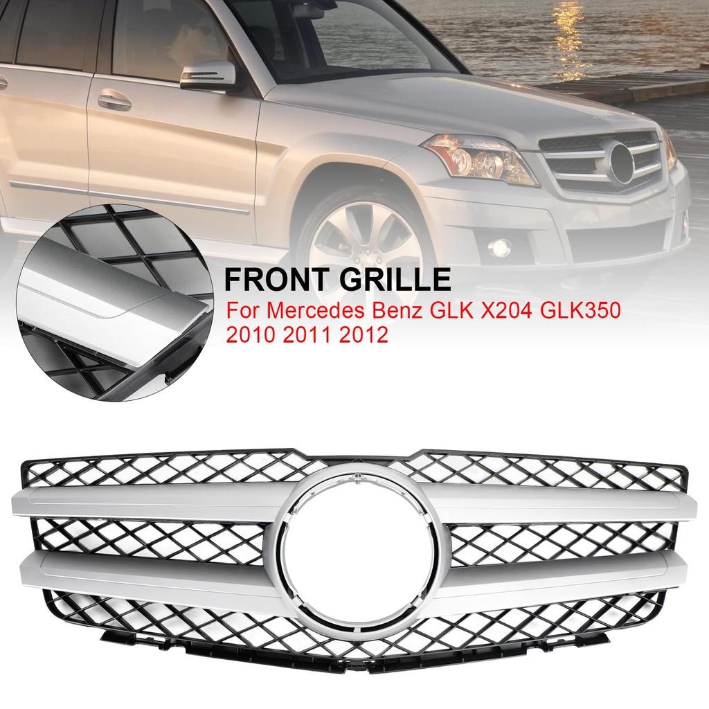 Front Haube Stoßstange Kühlergrill Gitter Passend für Mercedes Benz GLK X204 GLK350 2010-2012