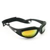 Occhiali Sportivi Daisy One C5 Occhiali da Sole Kit 4 Lenti Occhiali Tattici da Gioco di Guerra Tempesta nel Deserto per Uomo Sportivi
