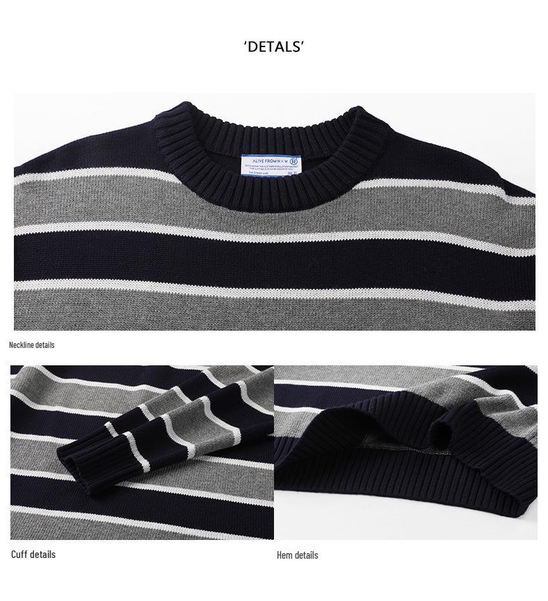High-Elastic Premium Knit Sweater for Boys
