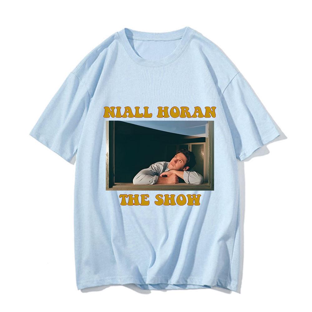 

Niall Horan The Show Print Tshirt Unisex Clothes Hip Hop Creativity Popular T Shirts Oversized Cotton Tees Classic Short Sleeve 4XL